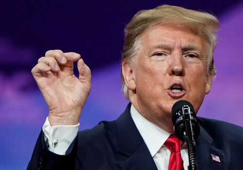 도널드 트럼프 미국 대통령. 로이터 연합뉴스